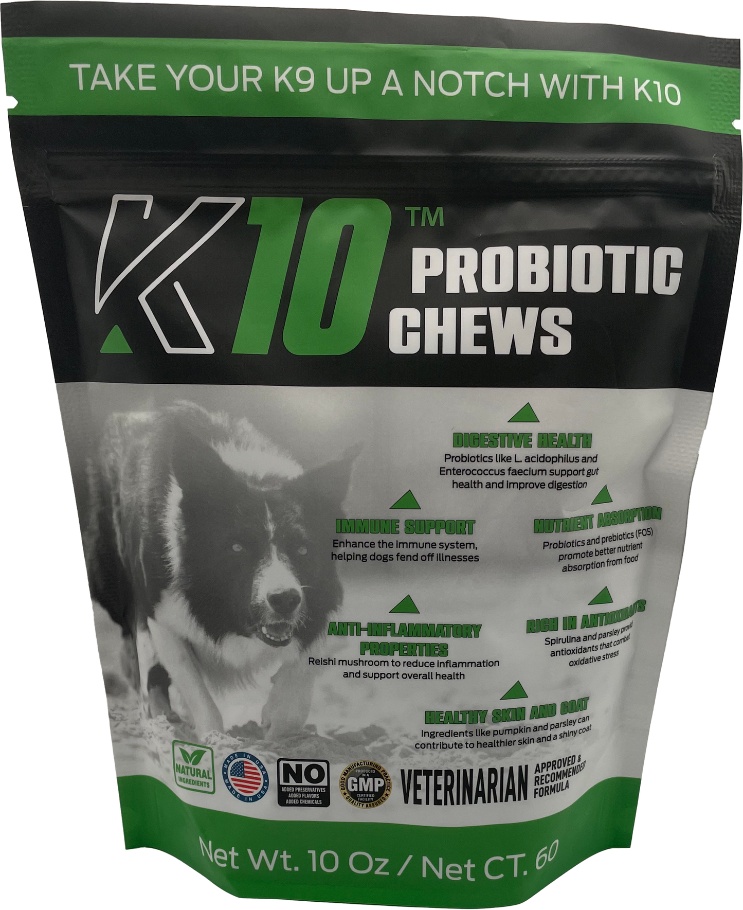 K10 Probiotic Chews (60 Count)