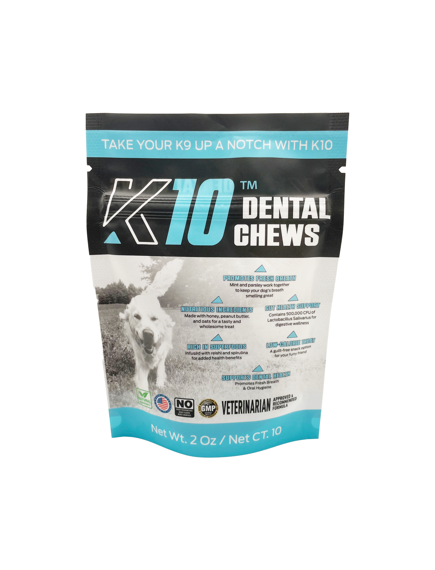 K10 Dental Chews (10 Count)