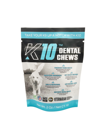 K10 Dental Chews (10 Count)