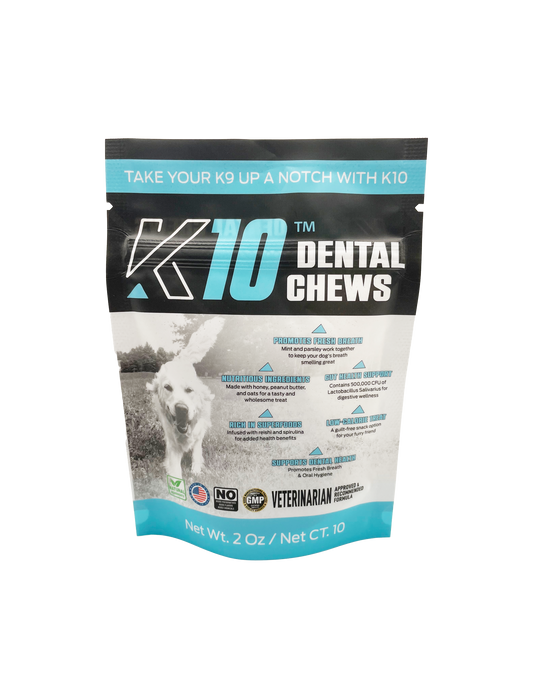 K10 Dental Chews (10 Count)