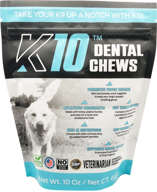 K10 Dental Chews (60 Count)