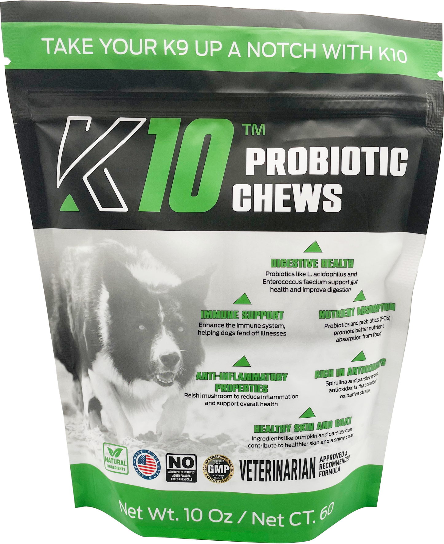 K10 Probiotic Chews (60 Count)